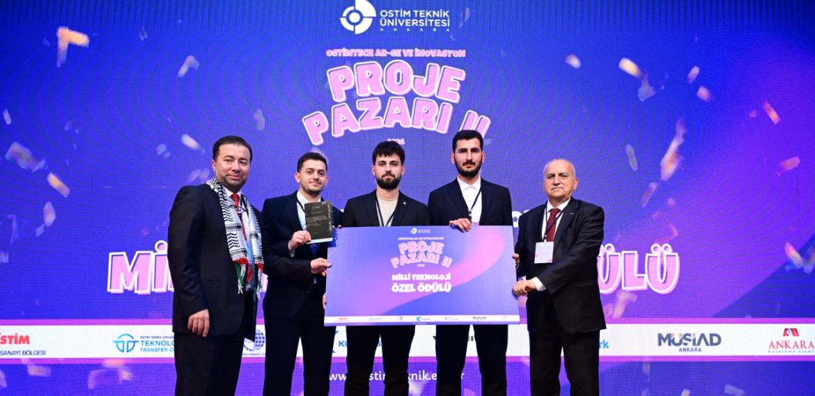 Bilgisayar Mühendisliği Öğrencilerimizden “Milli Teknoloji Özel Ödülü” Başarısı